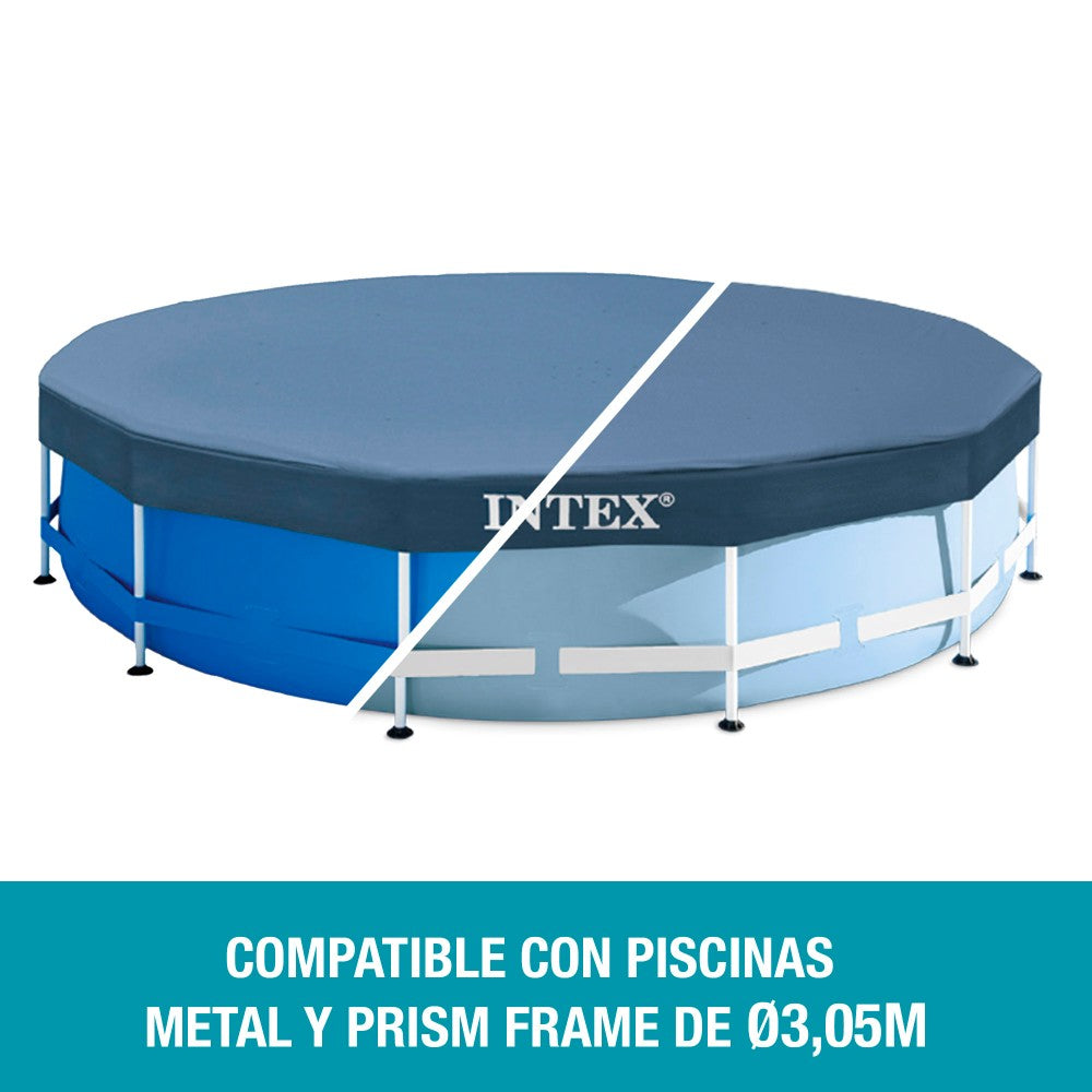 Cobertor Para Piscinas Desmontables Intex Metal Y Prism Frame 305 Cm_2
