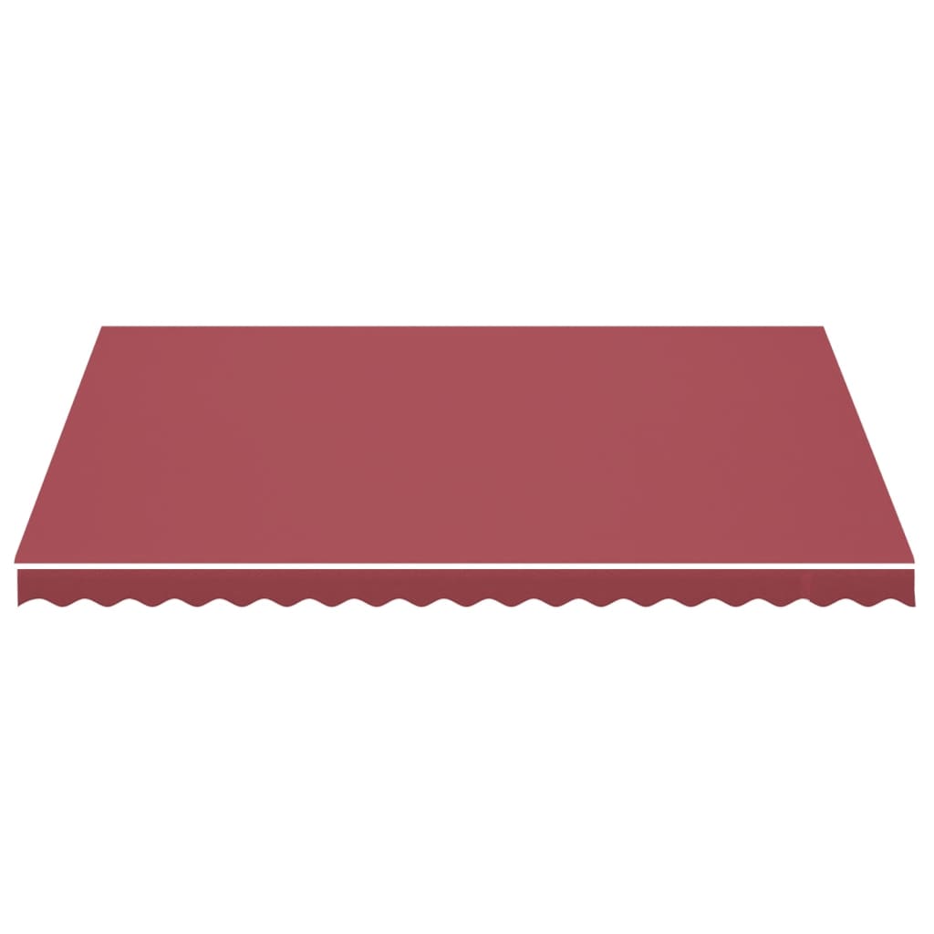 Tela De Repuesto Para Toldo Rojo Burdeos 4,5x3,5 M Poliéster_2