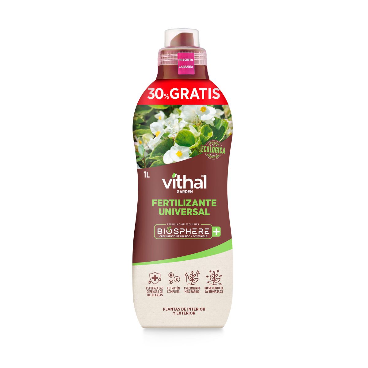 Fertilizante Universal Biosphere+ Eco 1,3 L Vithal Garden