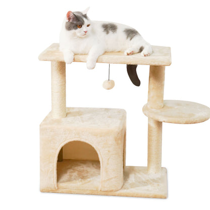 Wuapu Rascador Gato 7x1 Gris 55x55x168_0