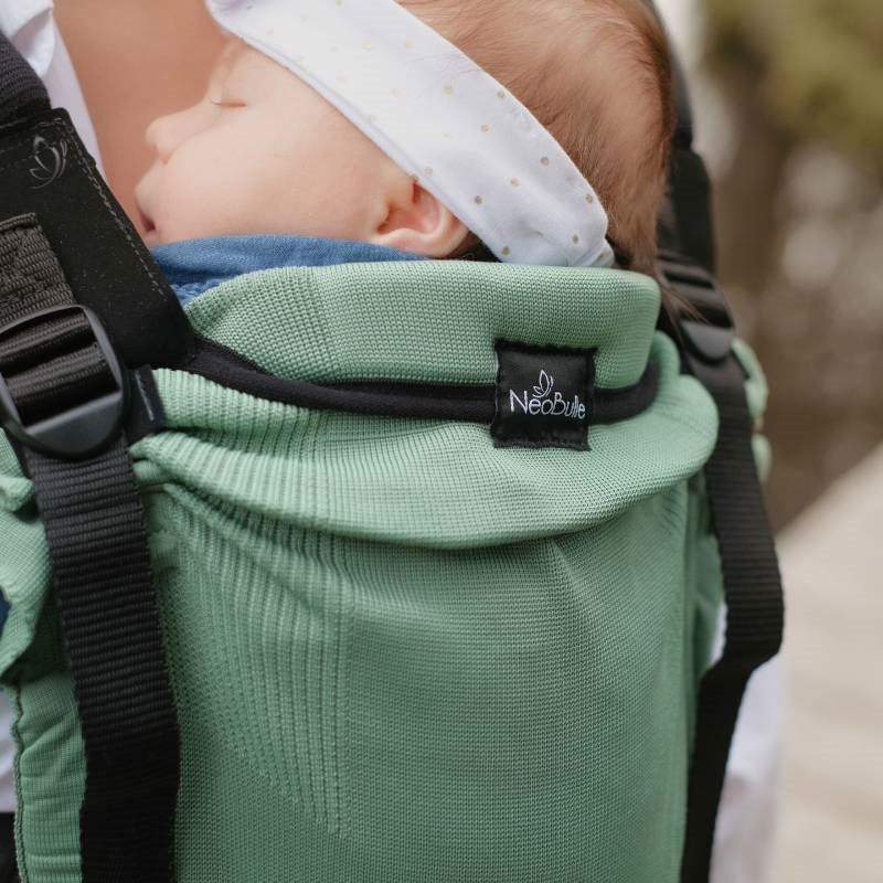 Mochila Evolutiva Portabebés, My Néo Néobulle Vert_2