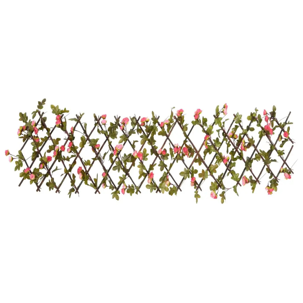 Enrejado Expansible Hiedra Artificial Rosa 5 Uds 180x20 Cm / Vetonek_2
