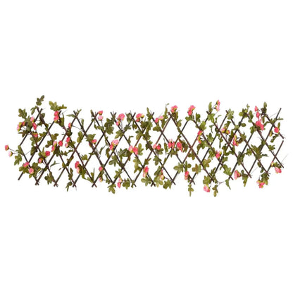 Enrejado Expansible Hiedra Artificial Rosa 5 Uds 180x20 Cm / Vetonek_2