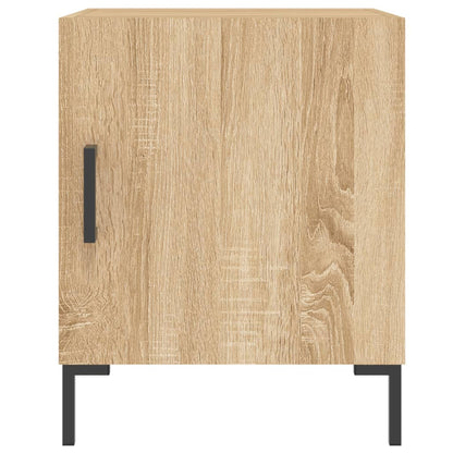 Mesitas Noche 2 Uds Madera Ingeniería Roble Sonoma 40x40x50 Cm_2