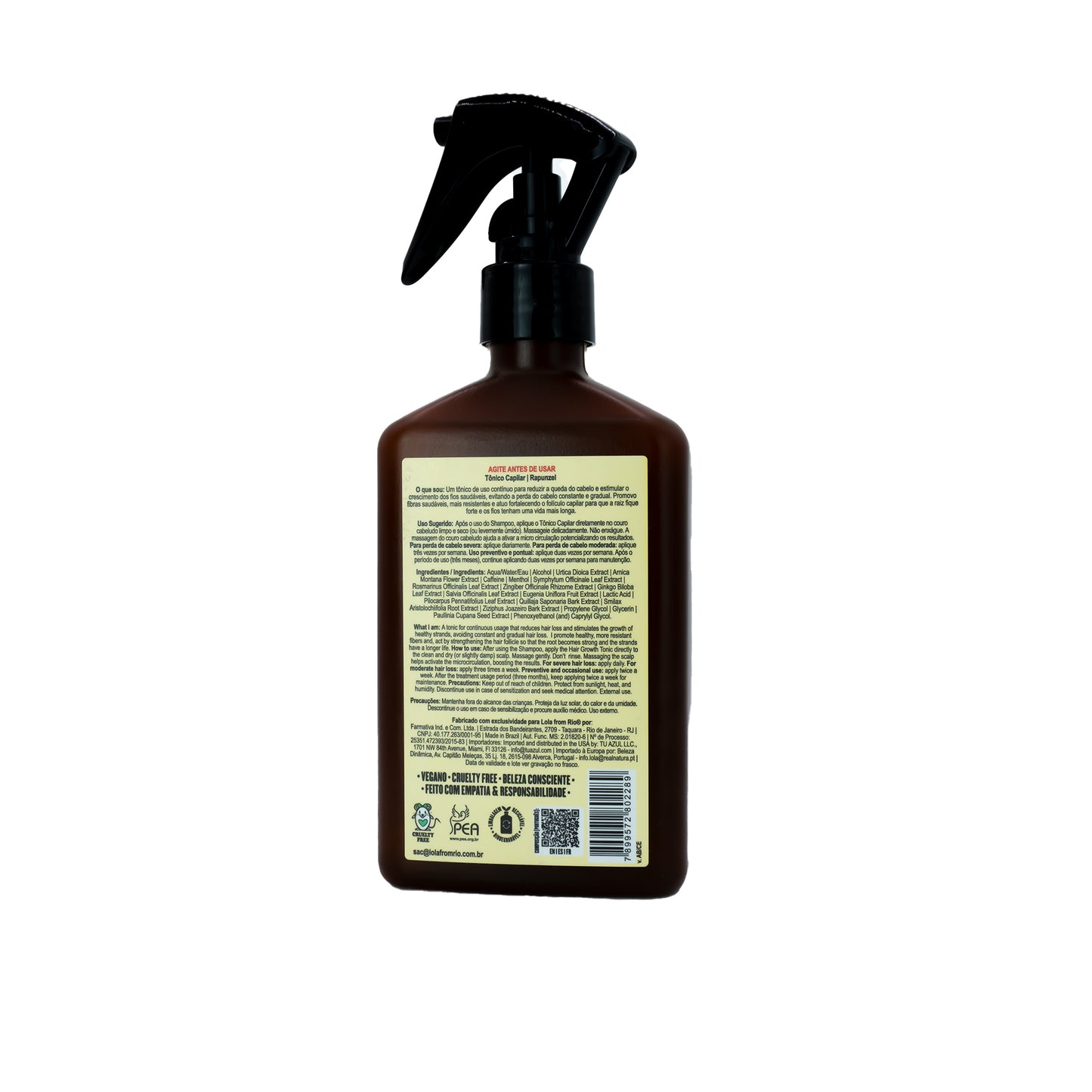 Spray Crecimiento Rapunzel Lola Cosmetics 250ml_1