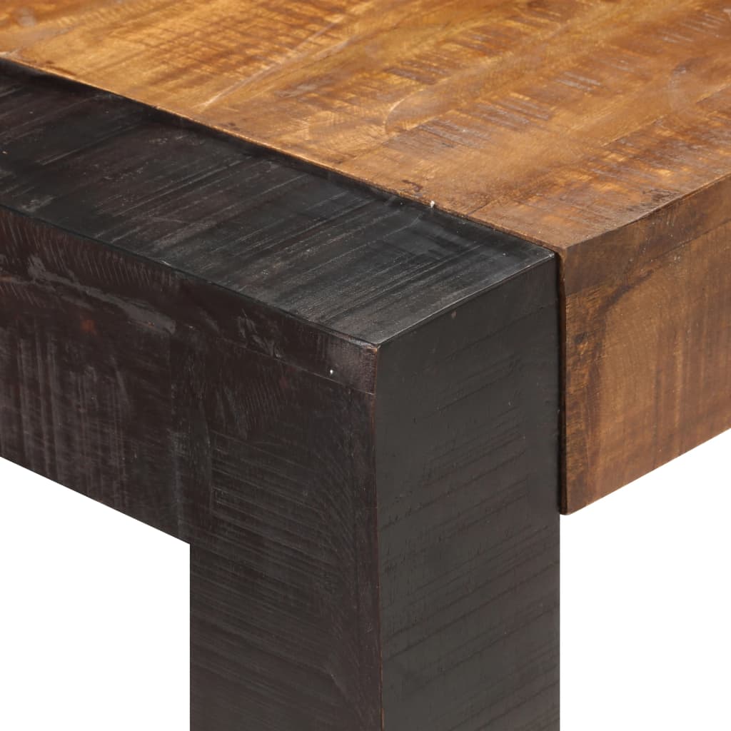 Mesa De Comedor De Madera Maciza De Mango 180x90x76 Cm_3