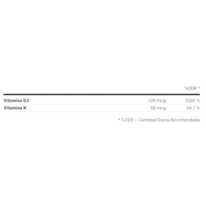 Vitamin D3 + K2 60 Perlas_1