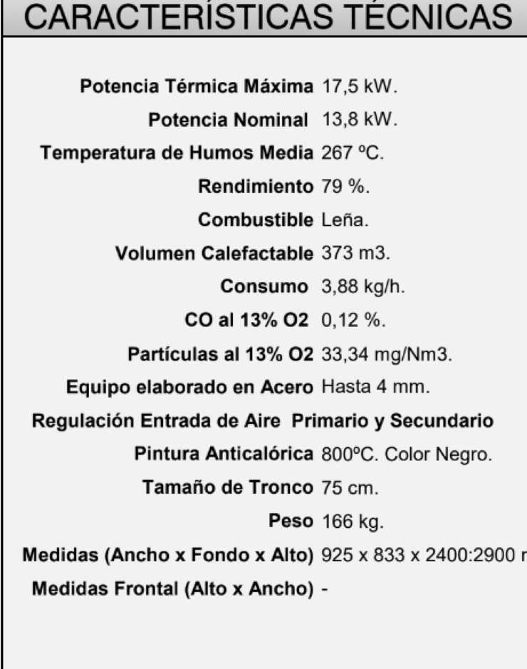 BRICOSOL Chimenea Leña Central a 4 Caras y 2 Puertas FM Modelo C-204 K Cristal Serigrafiado_2