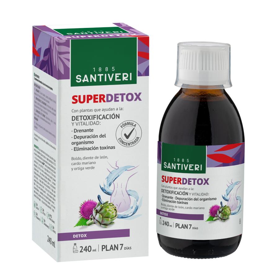 Superdetox Jarabe Santiveri 240 ml
