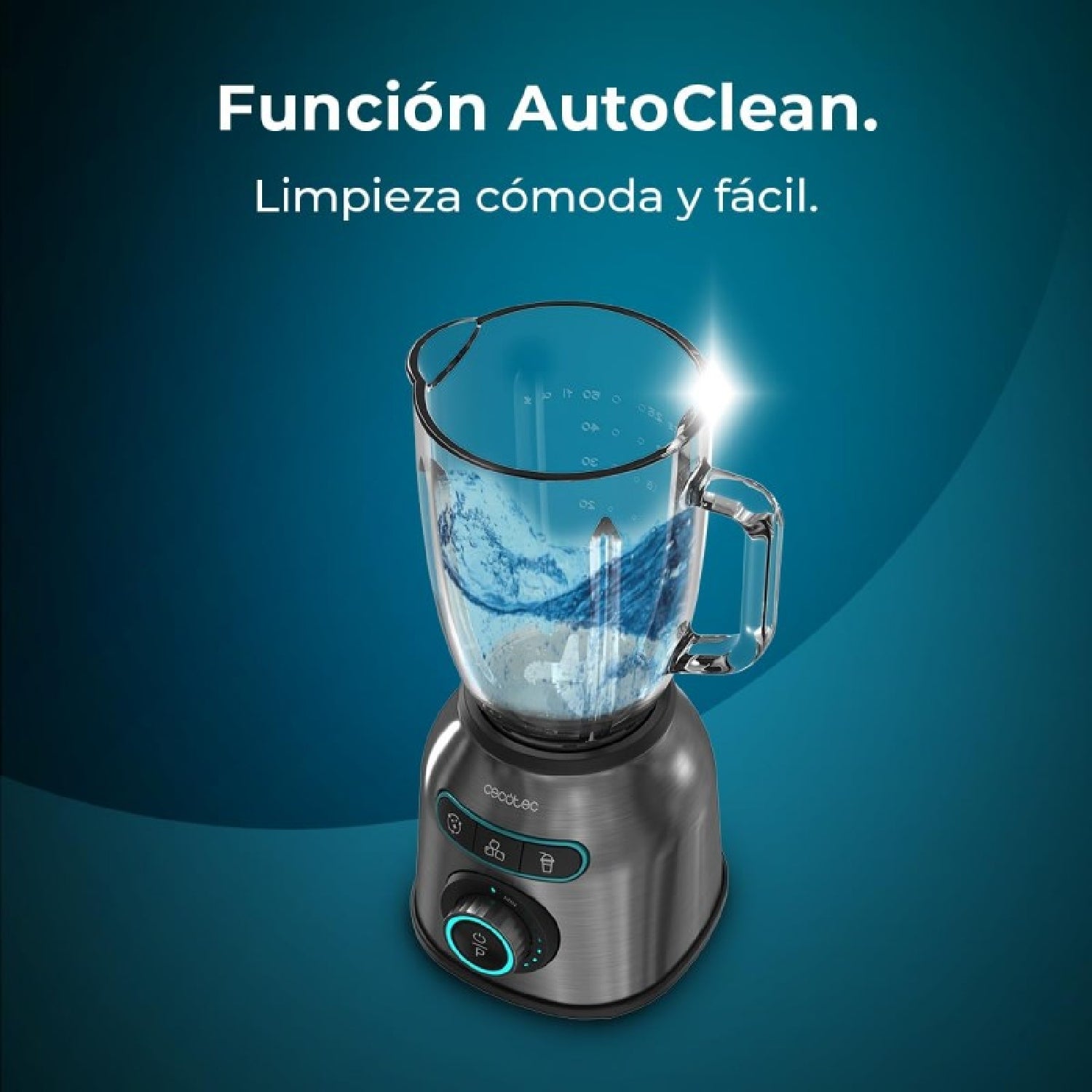 Cecotec Batidora De Vaso Power Black Titanium 2200max Smooth_1