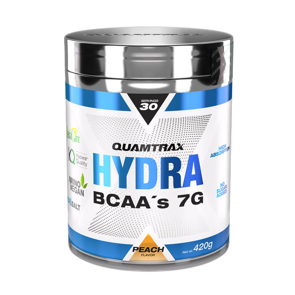 Hydra Bcaa - 420g - Melocotón - Bcaa Ramificados - Quamtrax_0