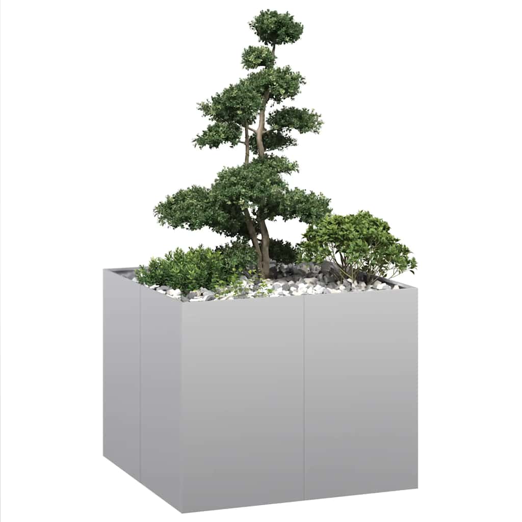Jardinera 100x100x80 Cm De Acero Galvanizado_1