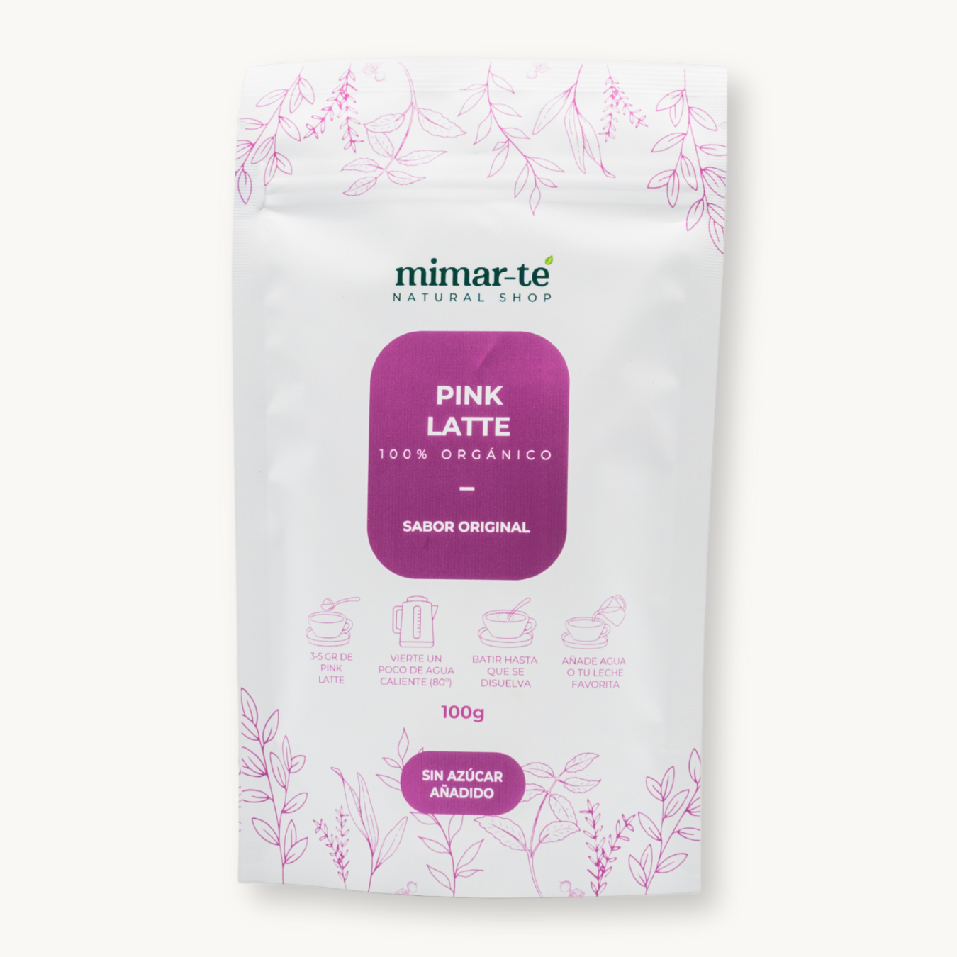 Pink Latte 100% Eco Mimar-té 100g_0