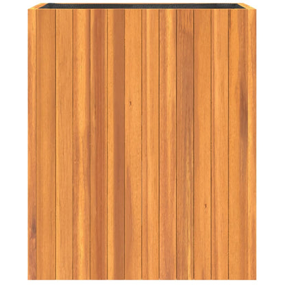 Jardinera De Madera Maciza De Acacia 59x27,5x70 Cm_4