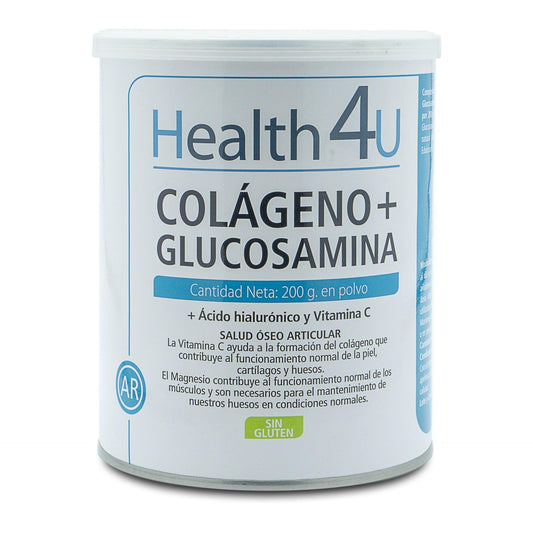H4U Colágeno + glucosamina en polvo 200 g