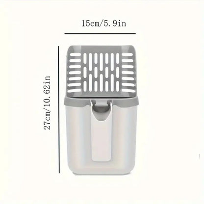 Intimeg Pala Para Arena Para Gatos Con Bolsa De Basura Incorporada_4