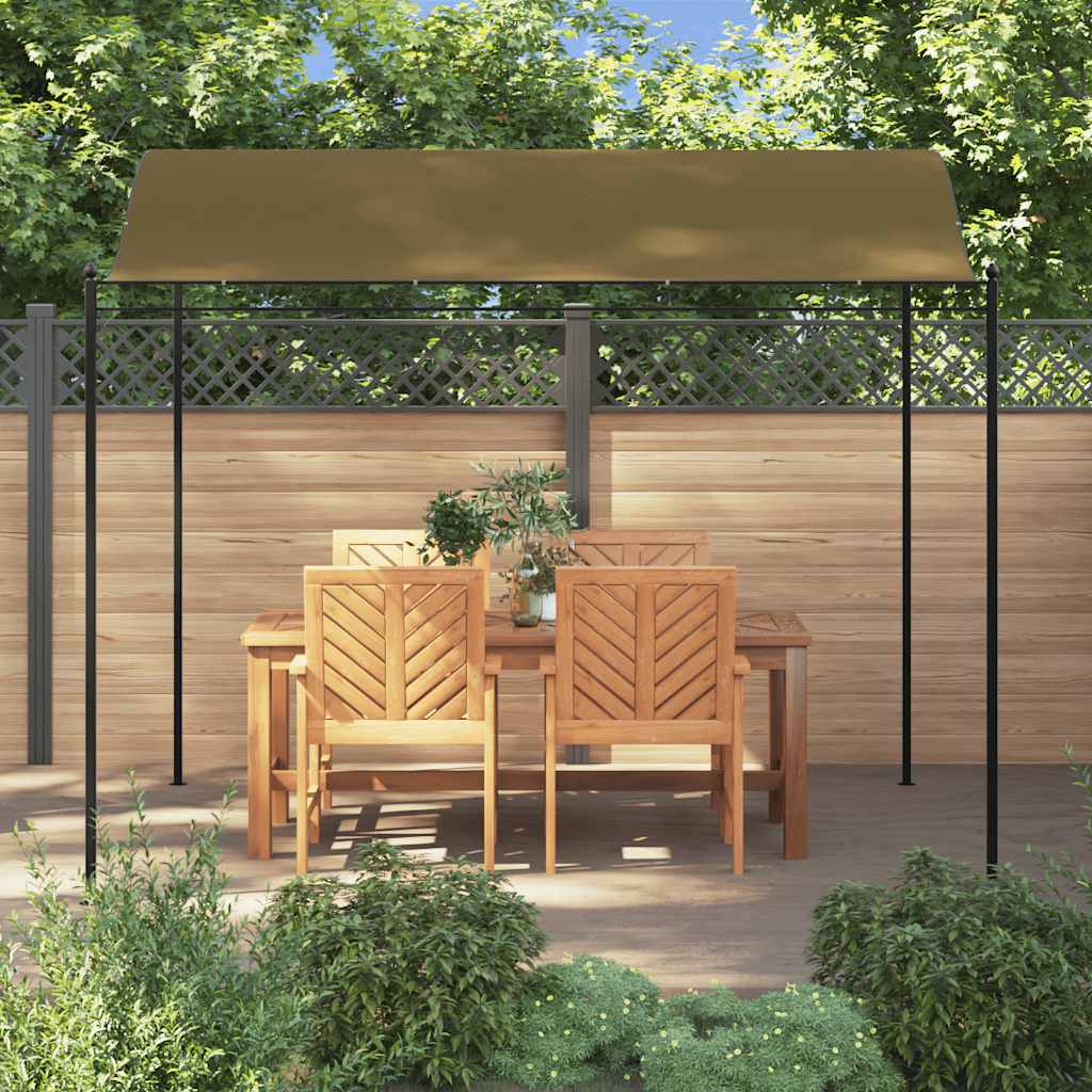 Toldo Parasol Gris Taupe 3x2,4 Cm 180 G/m²_2