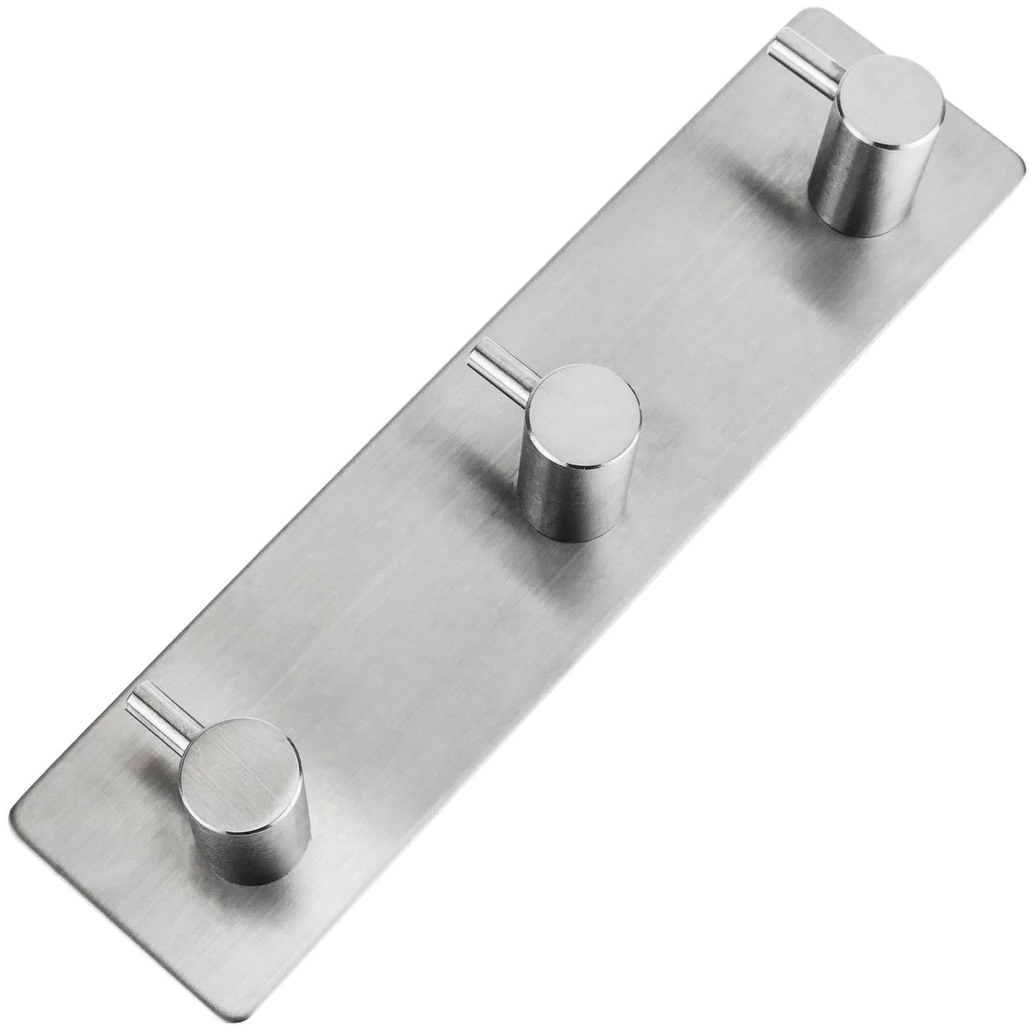 Perchero De Pared De Acero Inoxidable. Colgador De Ropa Y Toallero Con 3 Gancho_1
