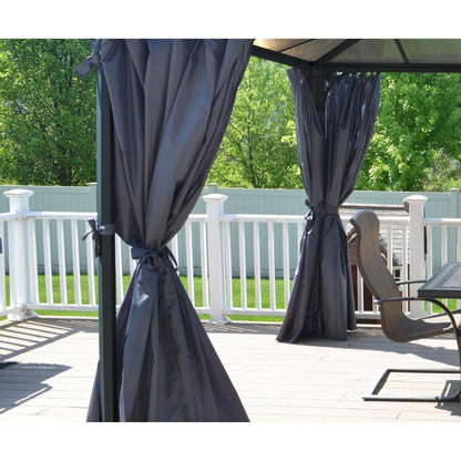 Set Cortinas Para Cenador Palermo 4300