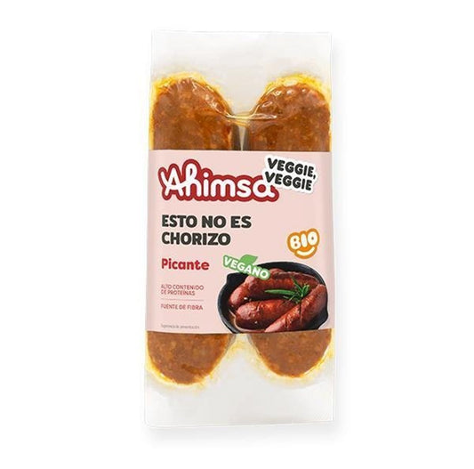Chorizo Picante Vegano Eco Ahimsa 230 G_0