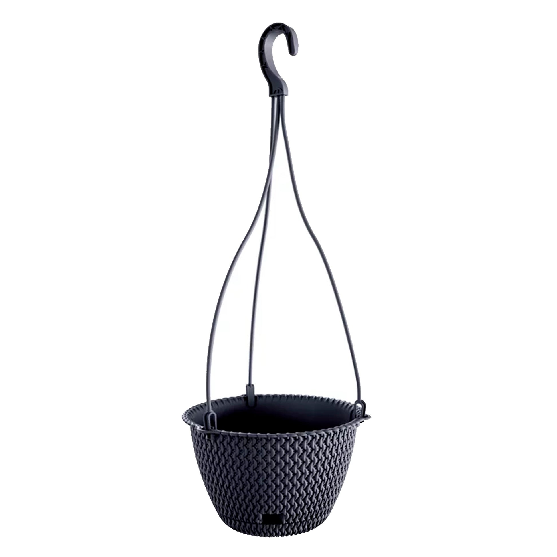 Macetero Colgante Splofy Round W 3l., Dimensiones (mm) 230x230x145, Color Antracita_0