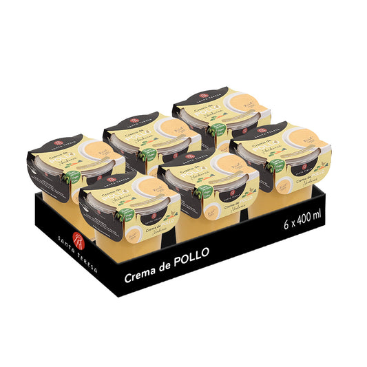 Pack 6 Cremas De Pollo Y Verduras 2.400ml