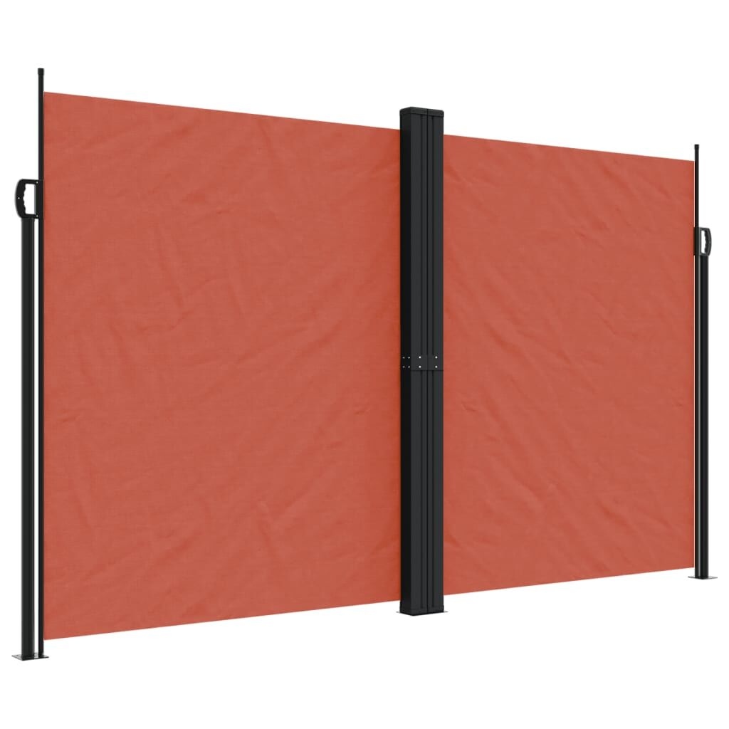 Vidaxl Toldo Lateral Retráctil Terracota 200x600 Cm_0