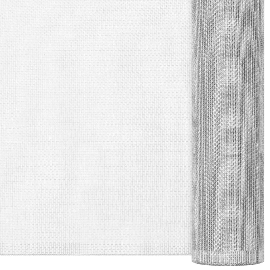 Malla Mosquitera De Aluminio Plateada 80x2000 Cm / Vetonek_3