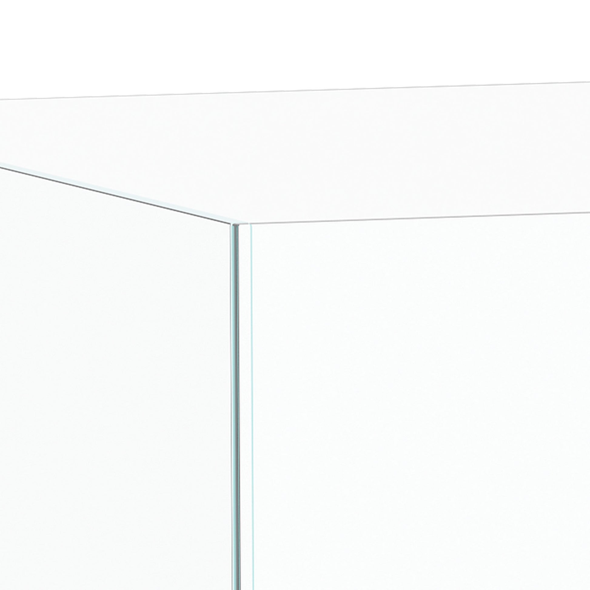 Pawhut Acuario De Pecera 51 L De Cristal Con Alfombrilla Protectora Transparente_3