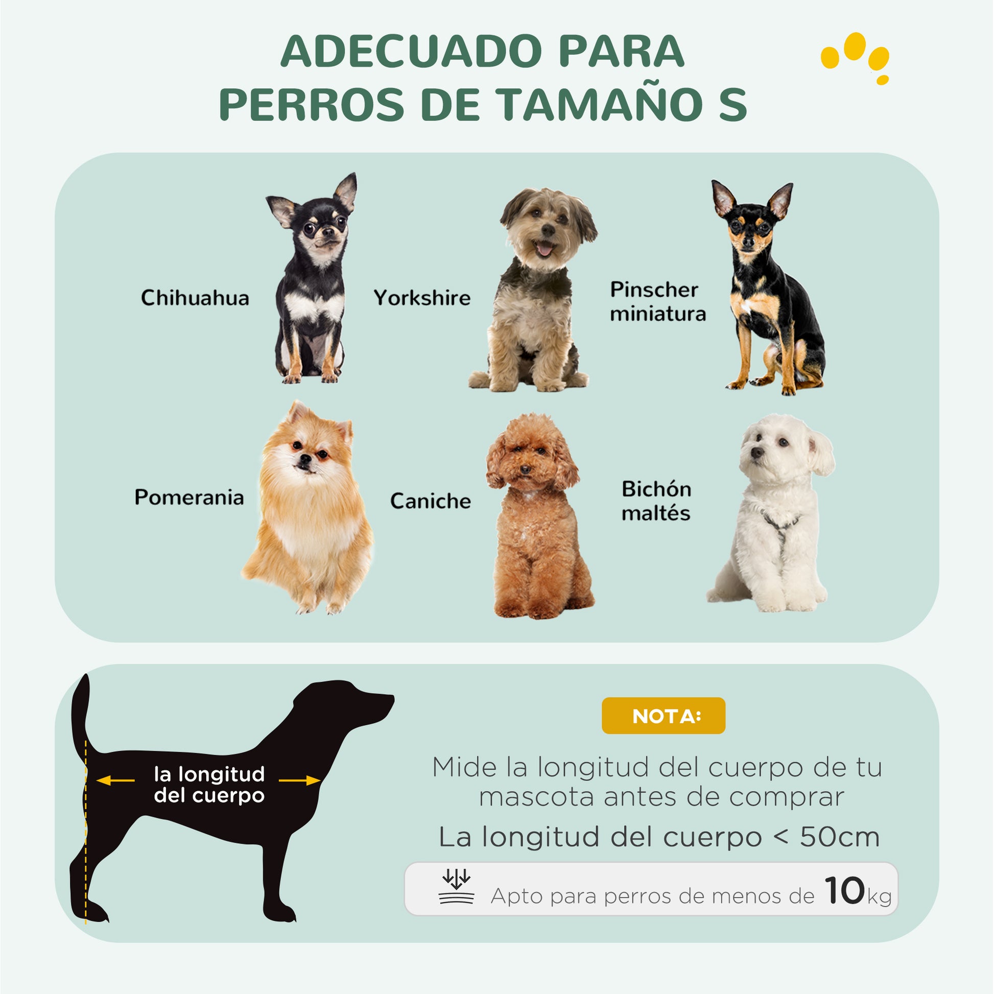 Pawhut Jaula Para Perros Con Cojín Bandeja Extraíble 75x48,5x53 Cm Negro Y Beige_5