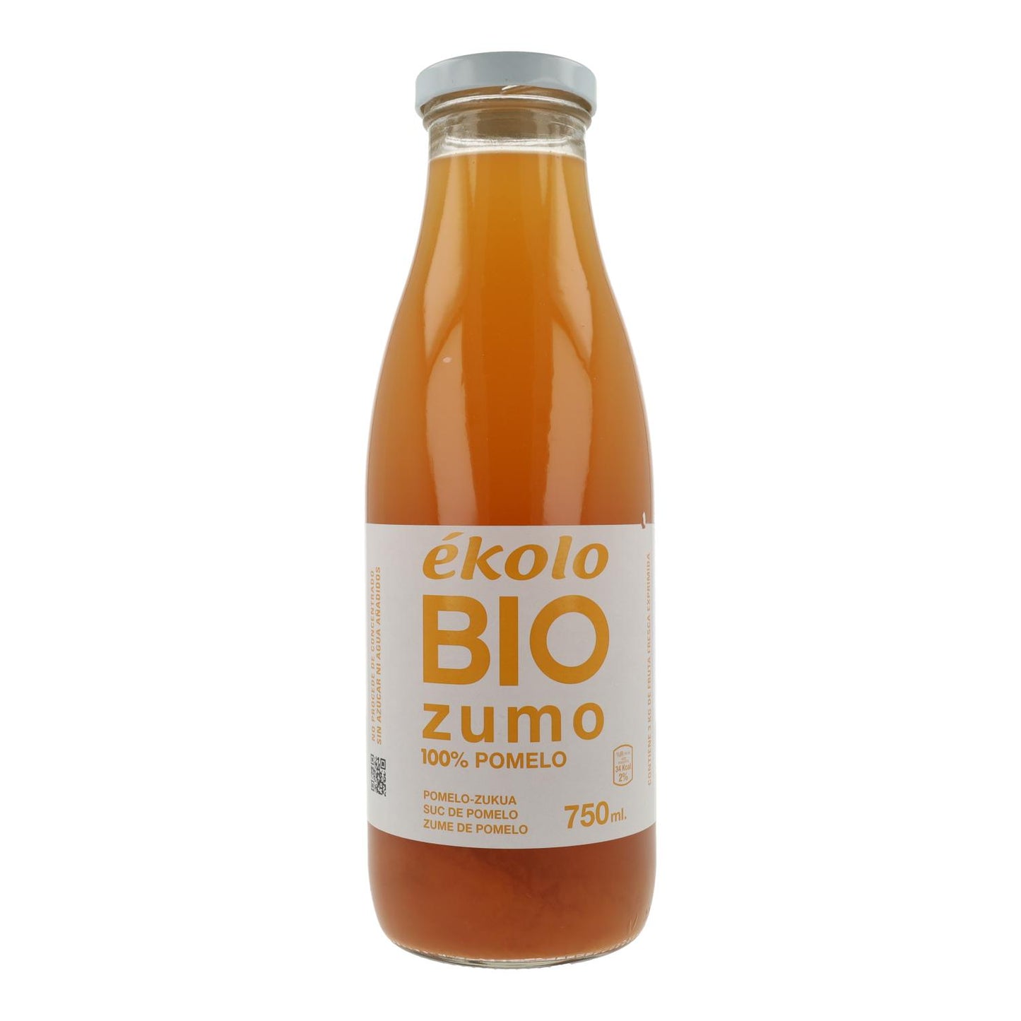 Zumo de Pomelo 100% Exprimido Bio ékolo 750ml