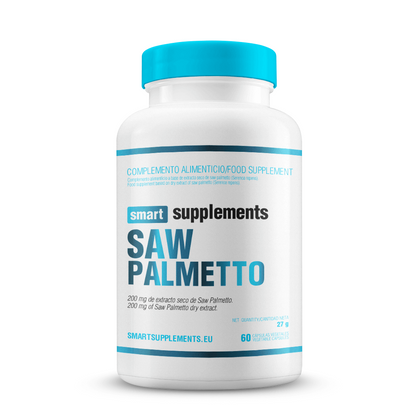 Saw Palmeto 200mg - 60 Cápsulas Vegetales - Prostata - Smart Supplements_0
