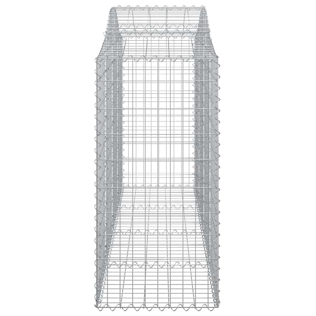 Cestas Gaviones 10 Uds Forma De Arco Hierro 200x50x120/140 Cm_4