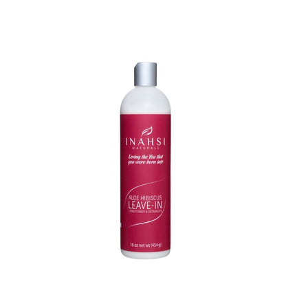 Leave-in Aloe Hibiscus Leave-in Conditioner & Detangler Inahsi Naturals 454g Xl_0