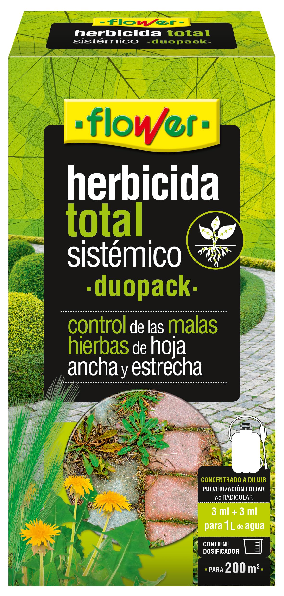 Herbicida Total Sistemico Duopack 25ml+25ml_0