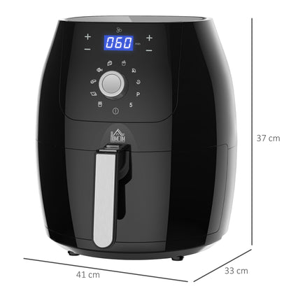 Homcom Freidora De Aire 5.5l 1500w Con Pantalla Led Y 8 Programas Homcom_2