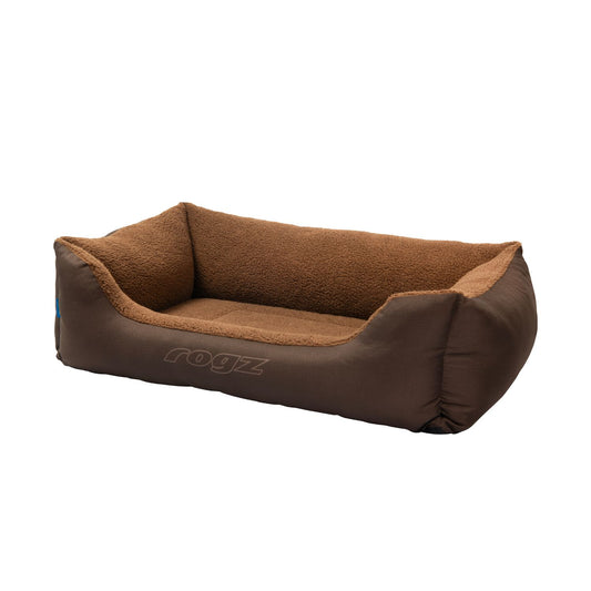 Cama Para Perro Rogz Cape Town 101x64x33cm Marrón Chocolate Talla Xl (39-64kg)_0