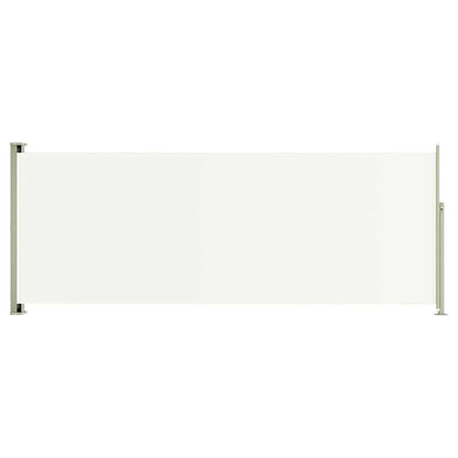 Vidaxl Toldo Lateral Retráctil De Jardín Crema 117x300 Cm_0