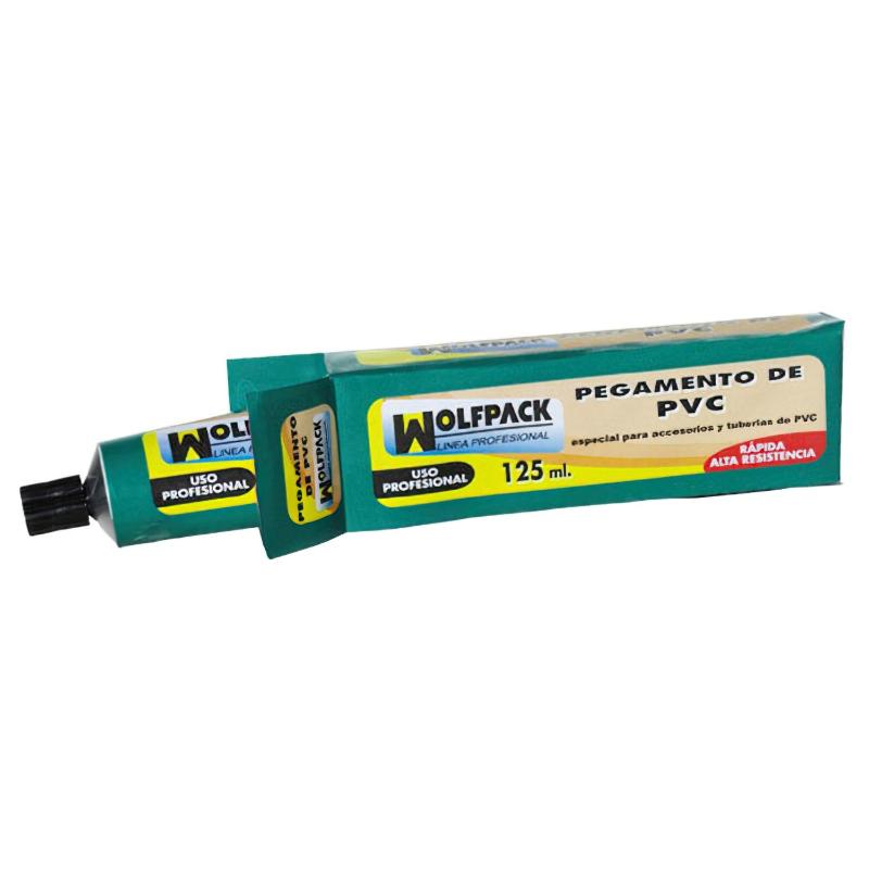 Pegamento Pvc  Wolfpack    125 Ml._0