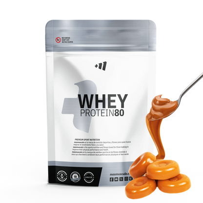 Whey Protein80 - 1kg - Caramelo Cremoso - Aumenta La Masa Muscular - Masmusculo_0
