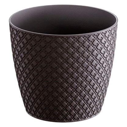 Maceta Orient 5,4l., Dimensiones (mm) 218x218x193, Color Antracita_0
