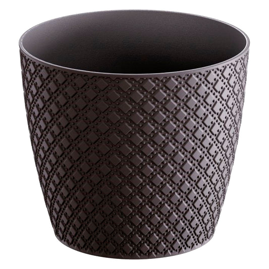 Maceta Orient 5,4l., Dimensiones (mm) 218x218x193, Color Antracita_0