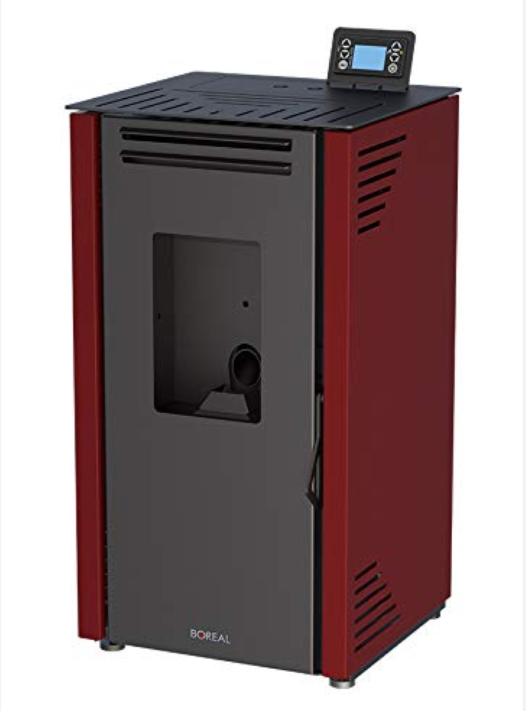 Bricosol Estufa De Pellet Boreal 9 Kw Burdeos_0