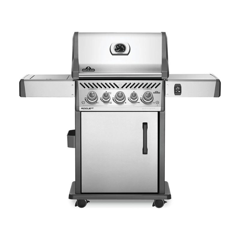 Barbacoa Napoleon Rogue Se 425 Con Quemador Lateral Y Trasero Infrarrojos Inox_0