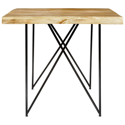 Mesa De Comedor De Madera Maciza De Mango 180x90x76 Cm_1
