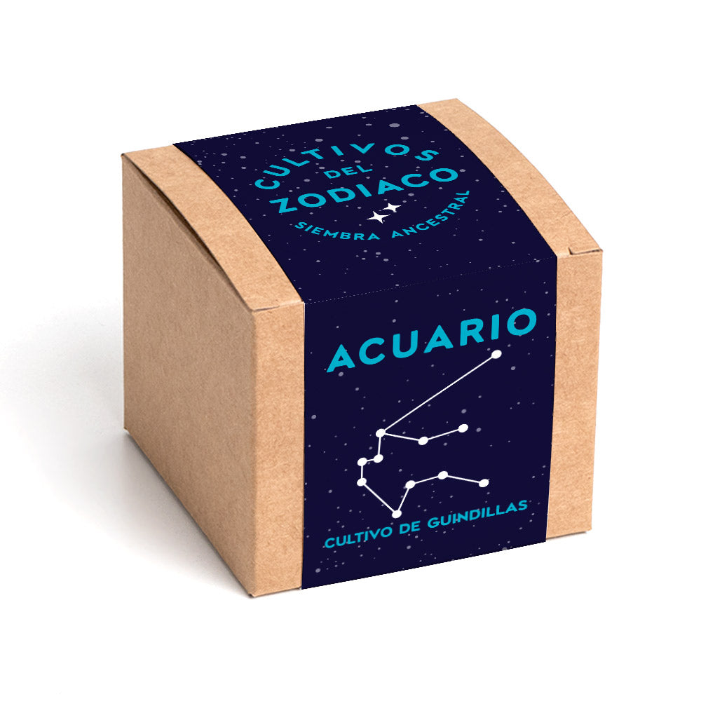 Cultivos Del Zodiaco – Acuario | Kit De Cultivo Con Semillas De Guindillas_0