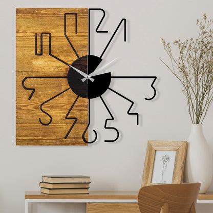 Reloj De Pared Madera Alternativa