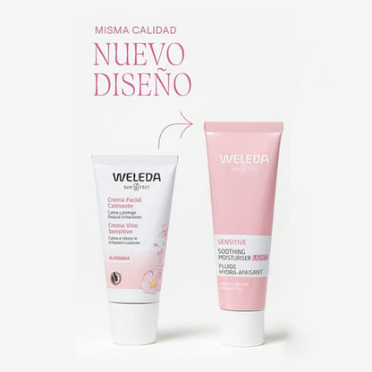 Crema facial armonizante de Almendra Weleda 30 ml