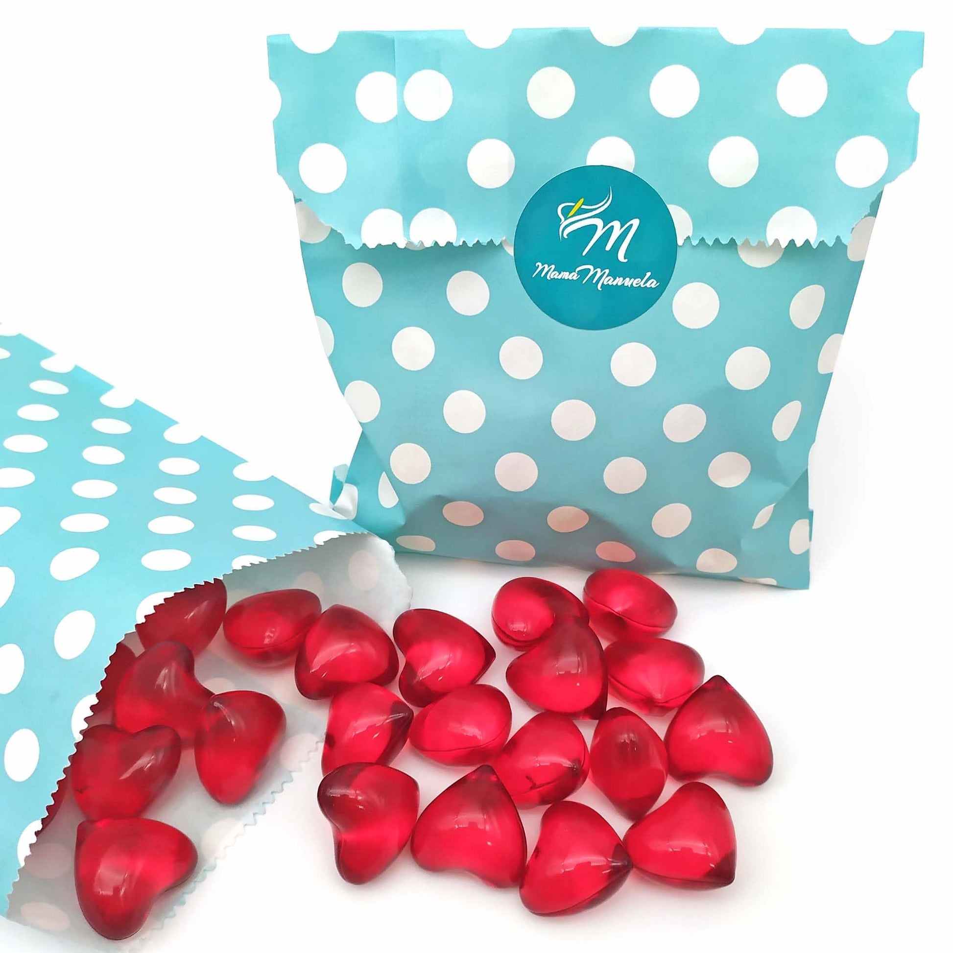 Caja 40 Perlas De Baño Con Aroma A Fresa - Con Aceite De Soja - Hidratante Y Aromática - Forma Corazón_5