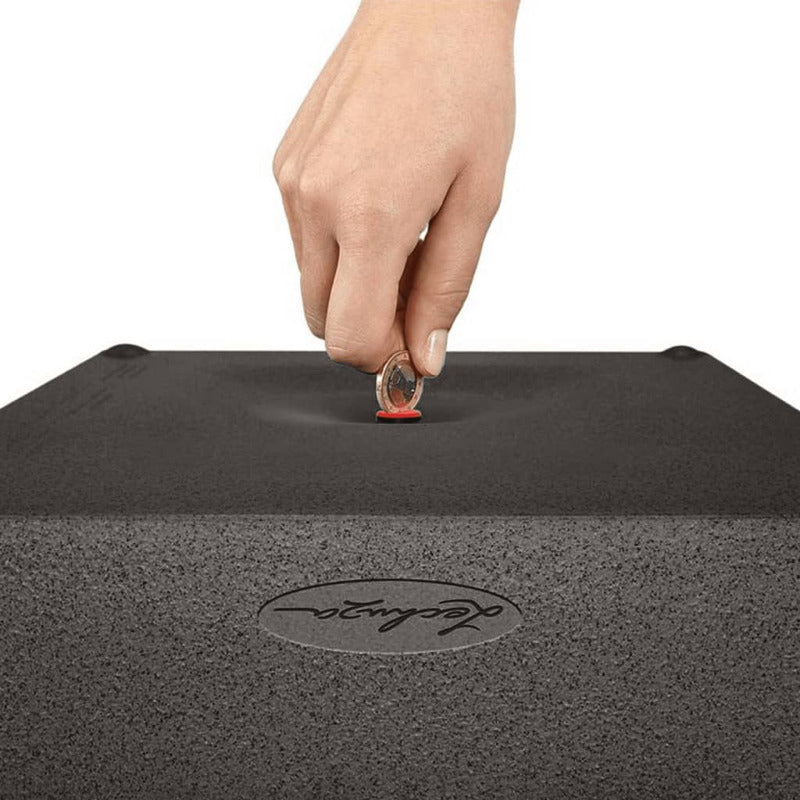 Lechuza Macetero Canto Stone 30 Low All-in-one Negro Grafito_3